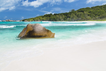 Perfect Beach, La Digue, Seychelles