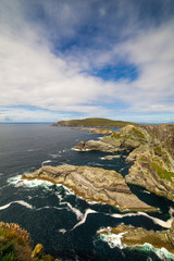 Fototapeta na wymiar Cliffs of Inishmore, Aran islands in Ireland