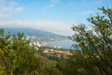 Fototapeta na wymiar The city of Yalta. Crimea.