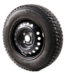 Fototapeta premium Tyre isolated on white