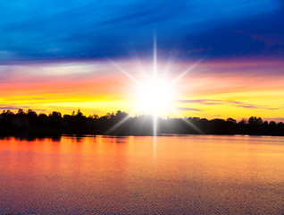 Evening Scene Night is Coming