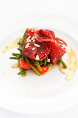 salad with green beans