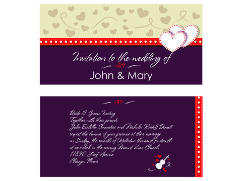 wedding invitation 2