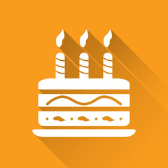 Birthday cake icon
