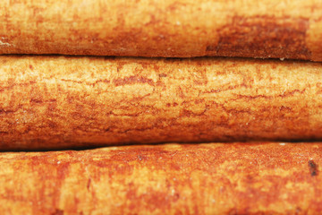 Close-up of cinnamon sticks