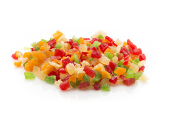 Fruits candied.
