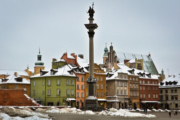 Warsaw Old Town in Winter © Donatas Dabravolskas