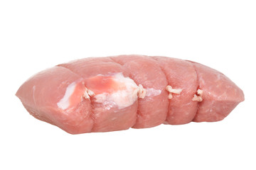 isolated boneless rib pork roast