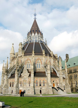 Ottawa Parliament the Library 2008