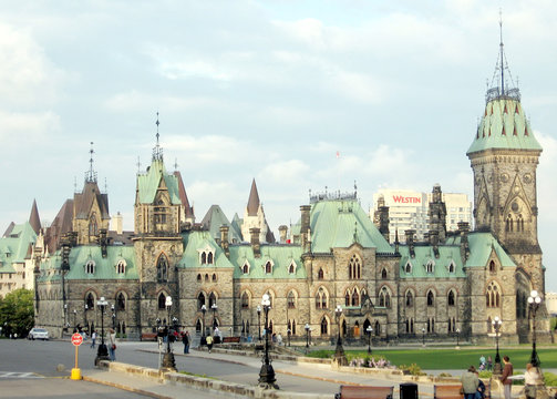 Ottawa West Block of Parliament 2008