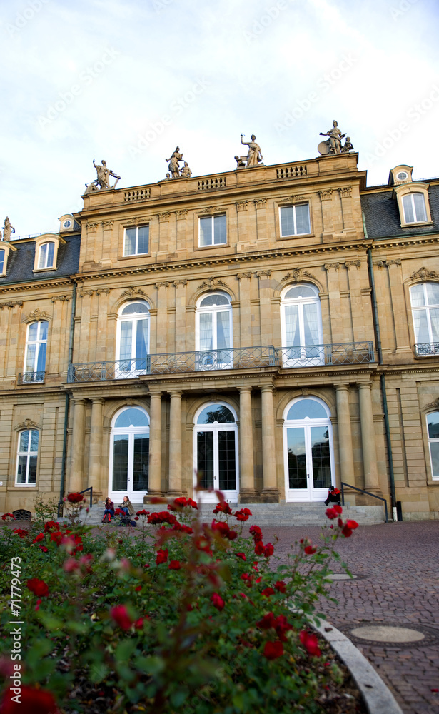 Wall mural neues schloss - stuttgart