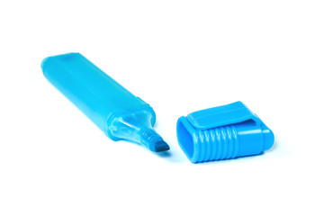 Blue highlight pen