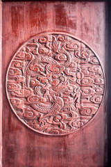 chinese carved wood