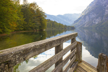 Fototapeta premium Bohinj lake, Slovenia