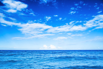 Plakat deserted beach sea