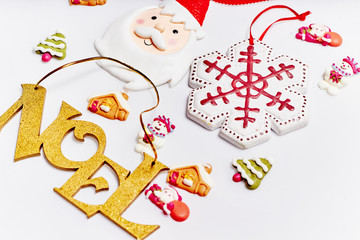 Fototapeta premium Noel and christmas elements