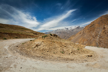 Road in Himalayas