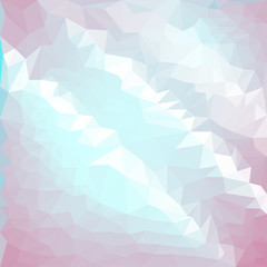 Blended shining abstract geometric polygonal background