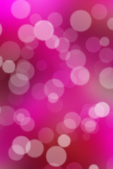 beautiful bokeh on purple background .