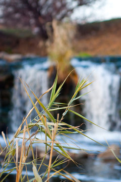 waterfall on the river Kalmius