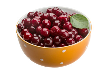 Cherry in the bowl