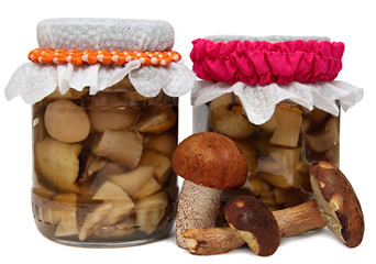 Marinaded mushrooms