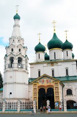 Church of Elijah the Prophet in Yaroslavl (Russia).