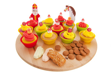 Sinterklaas cupcakes