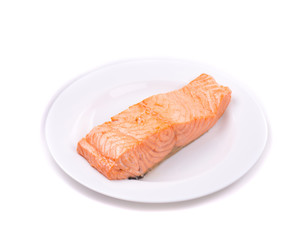 Roasted salmon