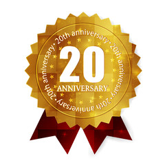 メダル　フレーム　20周年