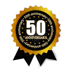 メダル　フレーム　50周年