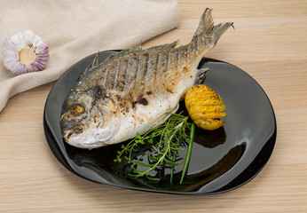 Grilled dorado