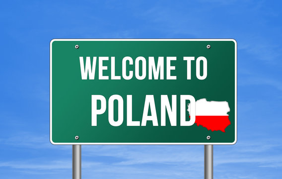 Fototapeta WELCOME TO POLAND