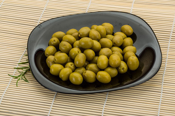 Green olives