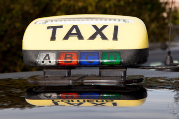 Enseigne de taxi