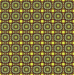 Geometric pattern. Tiled texture. Floral seamless background.