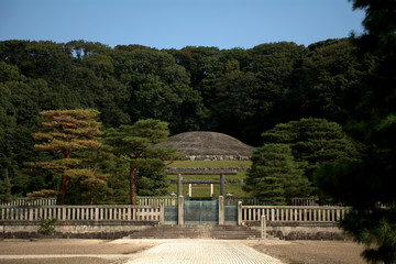 Tomb of Emperor Meiji, Kyoto, Japan