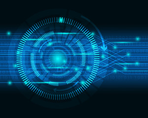 Abstract Technology Background