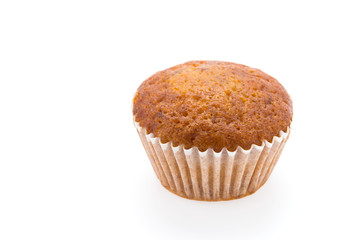 Banana cakes isolated on white