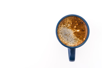 Coffee cup isolated on white background