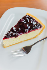 Blueberry cheese cake