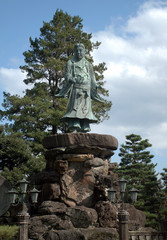 Obraz premium Prince Yamato Takeru in Kenroku Garden, Kanazawa, Japan