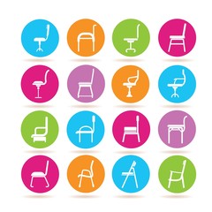 chair icons