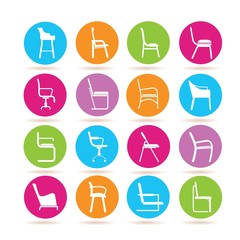 chair icons