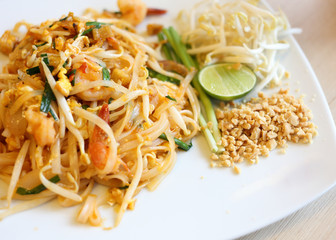 pad thai, stir thailand traditional of thai food