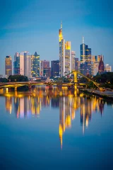 Frankfurt nach Sonnenuntergang © sborisov