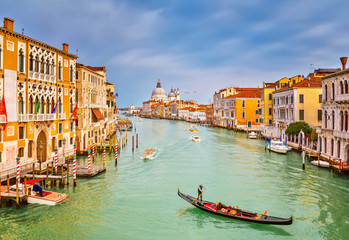 Obraz na płótnie Canvas Gondola on Grand Canal