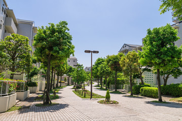 閑静な住宅街