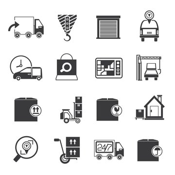 shipping service icons