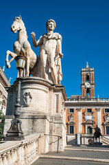 Fototapeta na wymiar Campidoglio Square, Rome, Italy